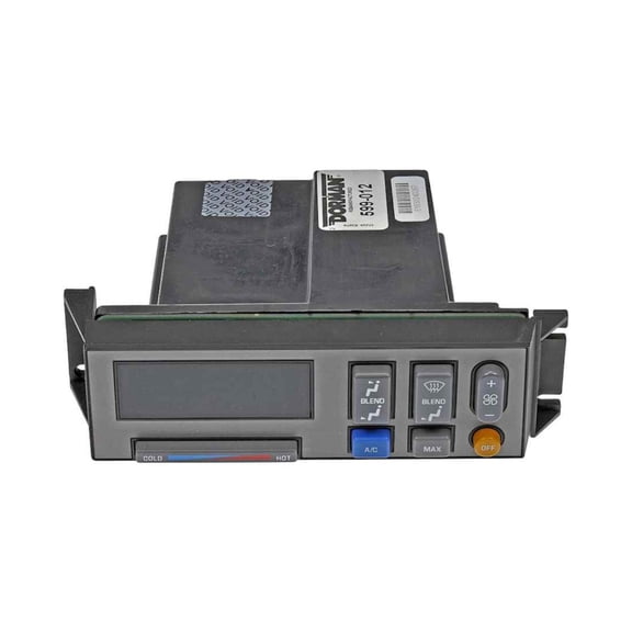 KarParts360 For Chevy C2500/K2500 1991 1992 1993 1994 Climate Control Module | Black Housing | Manual Type | Male Blade Terminal | Female Connector | Replacement For 15169225, 16128435