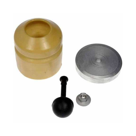 KarParts360 For Chevy C4500/C5500 Kodiak 2003-2009 Suspension Leaf Spring Bump Stop Front Or Rear | EPDM Rubber Material | Yellow | 1 Mounting Hole | 1 Mounting Stud | For 8-15574-846-0, 8-15654-658-