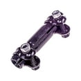 thumbnail image 1 of KarParts360 For Chevy Camaro 1990 1991 1992 Tie Rod End Adjusting Sleeve | Steel Material | Black | Fine Thread Type | With 2 Nuts/2 Washers/2 Bolts/2 Brackets | Replacement For 26041272, 3793314, 1 of 4