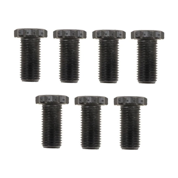 KarParts360 For Chevy Camaro 1993 94 95 96 1997 Flywheel Bolts | Steel | Hex Bolt Head Type | 7/16-20 By 1 Callout Size | 7/16 Thread Diameter | 20 Inches Thread Pitch