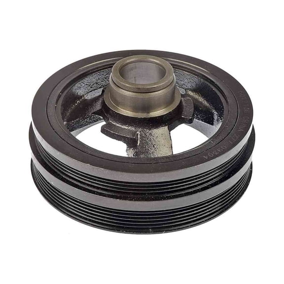 KarParts360 For Chevy Camaro 1998 99 00 01 2002 Harmonic Balancer | Black | Serpentine Drive Belt | 1 Mounting Hole Quantity | Replacement For 12553118