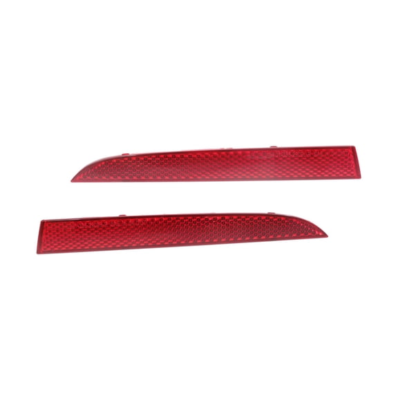 KarParts360 For Chevy Camaro 2016-2023 Bumper Reflector Driver And Passenger Side | Pair | Rear | CAPA Certified | Replacement For GM1184112, GM1184112C, GM1185112, GM1185112C | 92282553, 92282552