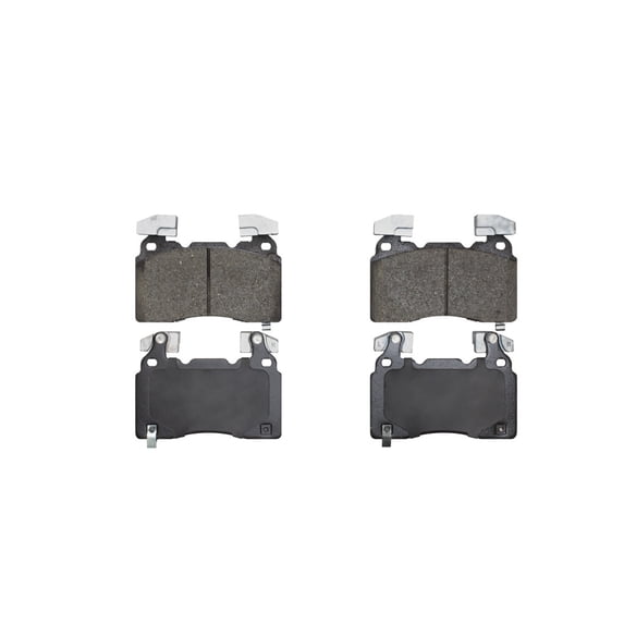 KarParts360 For Chevy Camaro 2022 2023 2024 Brake Pads | Mechanical Pad Wear Sensor | 97 Millimeters / 3.82 Inches Inner Pad Height | 14.8 Millimeters / 0.58 Inches Inner Pad Overall Thickness