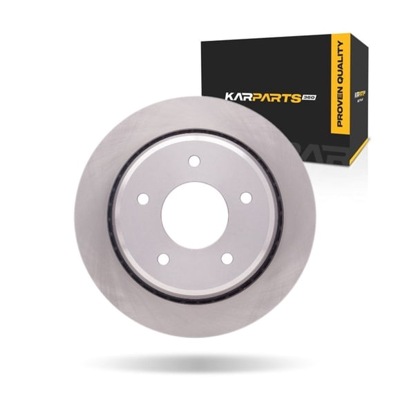KarParts360 For Chevy Caprice/Impala 1994 1995 1996 Disc Brake Rotor Rear | Cast Iron | 18.5 Millimeters/0.73 Inches Discard Thickness | 20 Millimeters/0.79 Inches Nominal Thickness | 5 Stud/Lug Hole