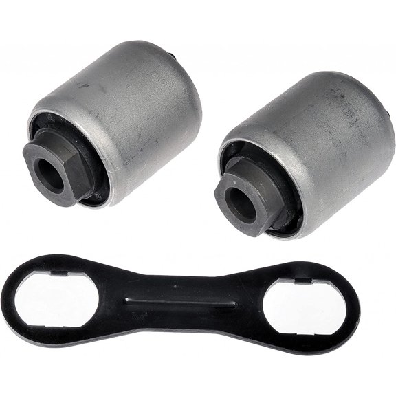 KarParts360 For Chevy Cheyenne 2010 11 12 13 2014 Rack and Pinion Mount Bushing | Black | Steel, Rubber | Standard Grade | 13.96MM Inside Diameter | Replacement For 19207489, 19207490