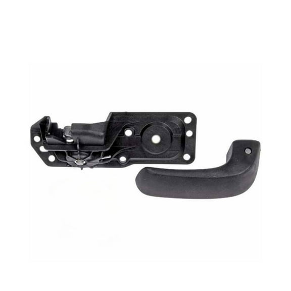 KarParts360 For Chevy Cheyenne 2010 2011 2012 2013 Interior Door Handle Driver Side | Plastic/Metal | Textured Finish | Black | Irregular Shape | Excluded Cable | Replacement For 20833606, 20871488