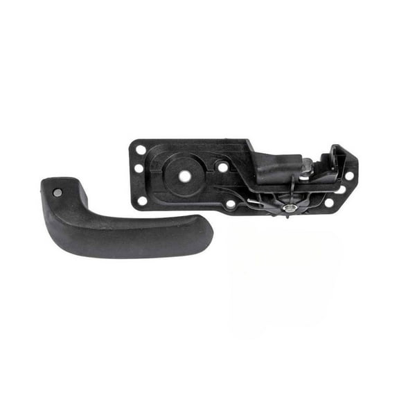 KarParts360 For Chevy Cheyenne 2010 2011 2012 2013 Interior Door Handle Passenger Side | Front | Plastic/Metal | Textured | Black | Irregular Shape | Excluded Cable | For 20833602, 20871483