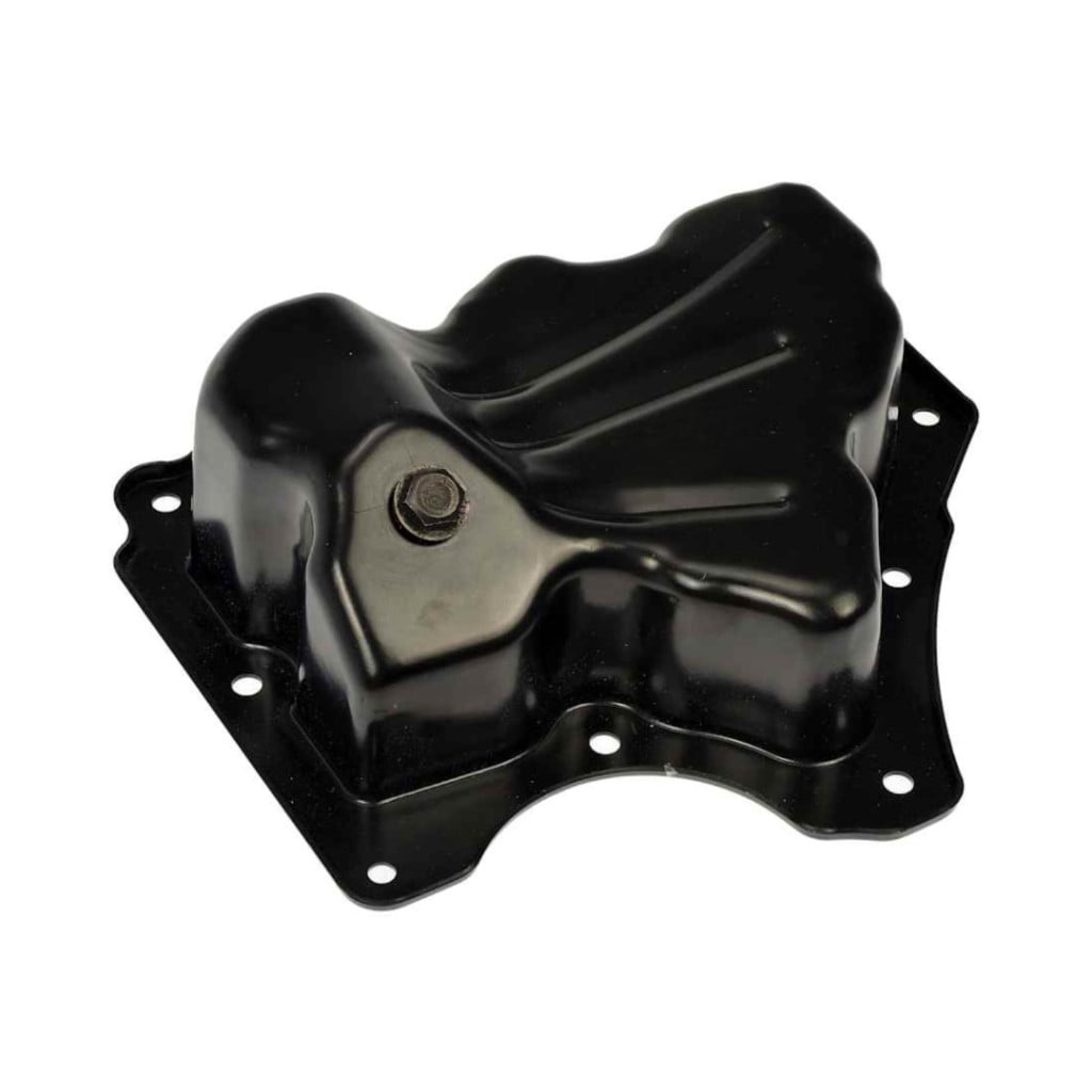 KarParts360 For Chevy Cheyenne 2014 15 16 17 18 2019 Engine Oil Pan | Steel | Black Color | 6 Qt Capacity | M12 By 1.75 Drain Thread Size | 2.3 Inches Minimum Depth | For 12623115, 12659686