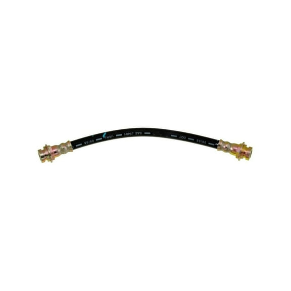 KarParts360 For Chevy Cobalt 2005 06 07 08 09 2010 Brake Hydraulic Hose | EPDM Rubber Material | Black | Female End 1 Fitting Type | Treated Steel End 1/End 2 Fitting | Replacement For 22706789