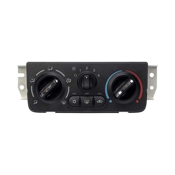 KarParts360 For Chevy Cobalt 2005 06 07 08 09 2010 Climate Control Module | Black Housing | Bolt On Mounting | Pin Terminal | Female Connector | Male Terminal Gender | 4 Pin Count | 15213133, 1521787