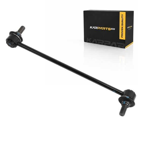 KarParts360 For Chevy Cobalt 2005 06 07 08 09 2010 Stabilizer Bar Link Front | Rubber Bushing | Black Bushing | Rubber Boot | Ball Joint End 1 And 2 | Steel Housing | 10.63 in. / 270 mm Sleeve Length