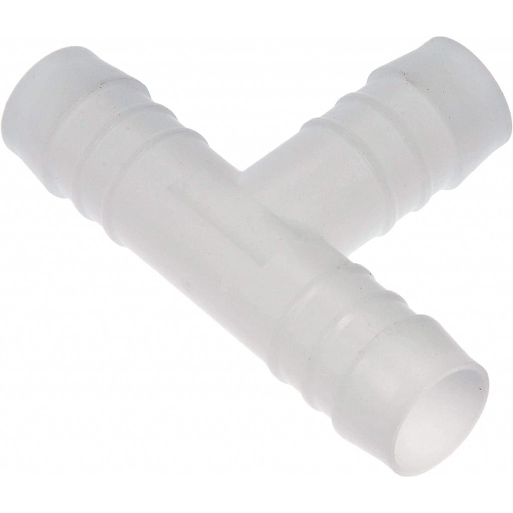KarParts360 For Chevy Colorado 2015-2022 HVAC Heater Hose Connector | Plastic | White | Hose Barb End 2 and 3 | Barb; Quick Connect End 1 | 0.82 In. End 1 Outside Diameter | Replacement For 15793367