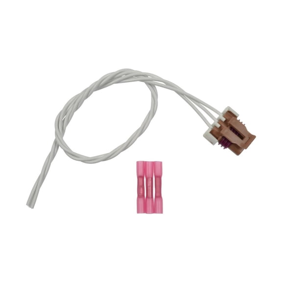 KarParts360 For Chevy Corvette 2000 01 02 03 2004 Electrical Connector | Plastic | Metal Contact Terminal | Blade Terminal | Push On Attachment Method | 1 Male Connector