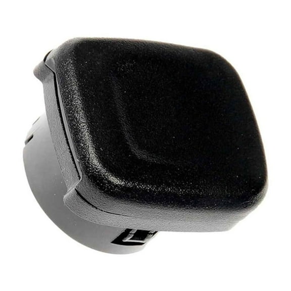 KarParts360 For Chevy Corvette 2014-2022 Power Outlet Cap | Black Housing | Plastic, Steel Material | 0.87 Inches Inside Diameter | 1.09 Inches Outside Diameter | 0.12 Inches Thickness