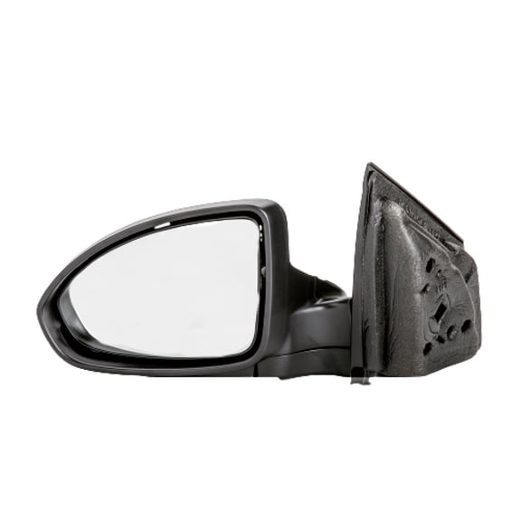 KarParts360 For Chevy Cruze 2011 12 13 14 15 2016 Door Mirror Driver Side | Power Glass | Heated | Foldaway | Black | Paint To Match | Flat Glass | Replacement For GM1320421 | 19258659