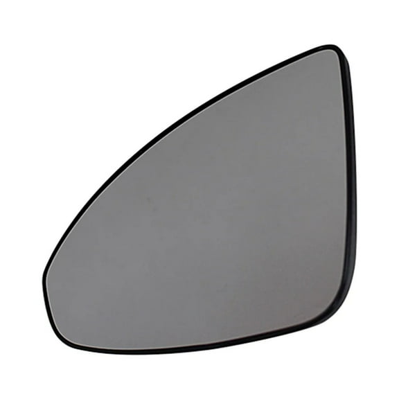 KarParts360 For Chevy Cruze 2011 12 13 14 15 2016 Door Mirror Glass | Plastic | Clear Finish | Clip-On Attachment Type | Rectangular Glass Shape | Heated Mirror | With Backing Plate