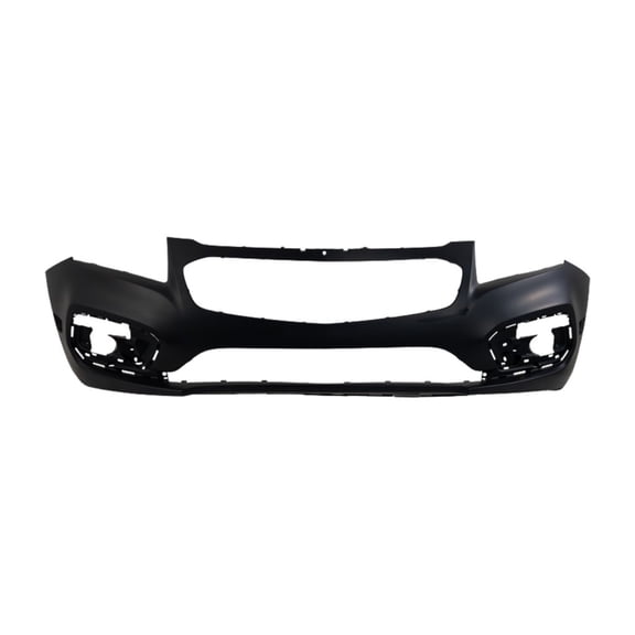 KarParts360 For Chevy Cruze 2015 Bumper Cover | Front | Primed | 1.4L/1.8L | Eco/LT/LTZ | Excluded Tow Hook Hole | Excluded License Plate Provision | Replacement For GM1000976 | 94525910