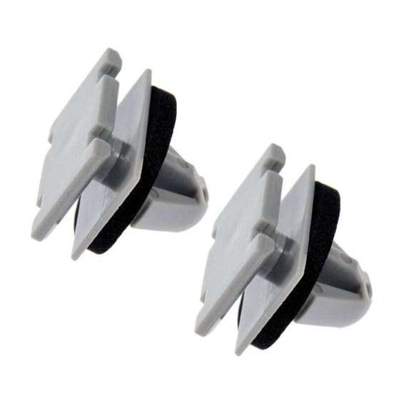 KarParts360 For Chevy Cruze Limited 2016 Molding Retainers | Plastic Material | Gray Color | Molding Clip Fastener Type | 20 Millimeters Head Diameter | Replacement For 11562250, 11571175