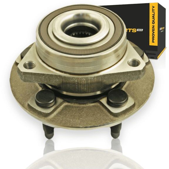 KarParts360 For Chevy Equinox 2010-2017 Wheel Hub and Bearing Assembly | Encoder Anti Lock Braking System | Gold Classification | Triangular Flange | 12 mm Flange Bolt Hole Diameter