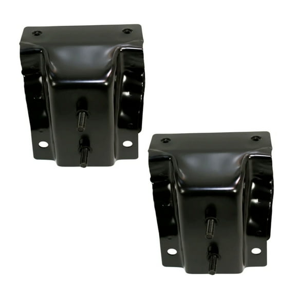 KarParts360 For Chevy Express 1500 1996-2014 Bumper Bracket Driver And Passenger Side | Pair | Rear | Inner | Steel | Replacement For GM1166122 | 84283572