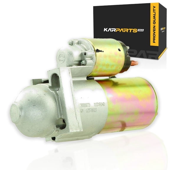 KarParts360 For Chevy Express 1500/2500/3500 1999 2000 Starter | Closed Nose Cone | Aluminum Nose Cone | Clockwise Starter Rotation | 173 Mounting Flange to End of Case