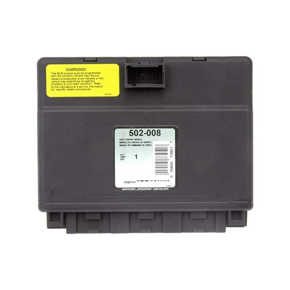 KarParts360 For Chevy Express 1500/Express 2500/Express 3500 2003 04 05 06 2007 Body Control Module | Plastic Housing Material | 5 Plug Connector/Terminal | Replacement For 10367689, 15116065