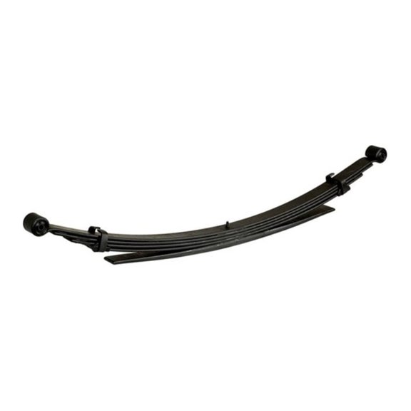 KarParts360 For Chevy Express 2500 2000-2024 Suspension Leaf Spring | Steel | Black Bushing Color | Black Color | Berlin Eye End 1 Attachment Type | Berlin Eye End 2 Attachment Type | For 22132574
