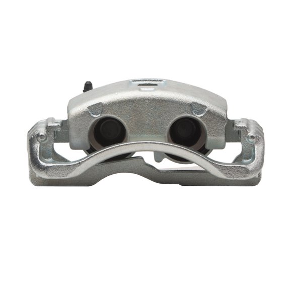 KarParts360 For Chevy Express 2500/3500 2017 2018 2019 2020 Disc Brake Caliper | Zinc Coated | Silver Color | 2EA Piston Quantity | Bleeder Screw Included