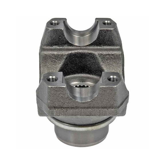 KarParts360 For Chevy Express 3500 2003-2010 Differential Pinion Yoke | Carbon Steel | Silver Color | 51.6 Millimeters Inside Diameter | 7.94 Millimeters Mounting Hole Diameter | 4 Mounting Hole