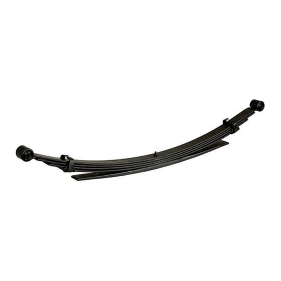 KarParts360 For Chevy Express 3500 2003-2024 Suspension Leaf Spring | Steel | Black Bushing Color | Black Color | Berlin Eye End 1 Attachment Type | Berlin Eye End 2 Attachment Type | For 22132574