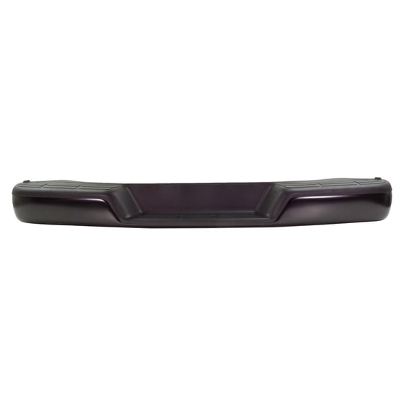 KarParts360 For Chevy Express 3500/2500/1500 1996-2004 Step Bumper | Rear | CAPA | Steel | Powder Coated Black | With Pad, Brackets And End Caps | Excluded Object Sensor | For GM1103143C | 84361129