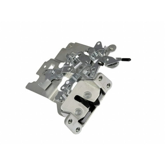 KarParts360 For Chevy Express 3500/2500 1996-2020 Door Latch Assembly | Metal | Silver | Bolt On | Manual Activation | 7 Pieces Bolt Hole | Replacement For 22745040