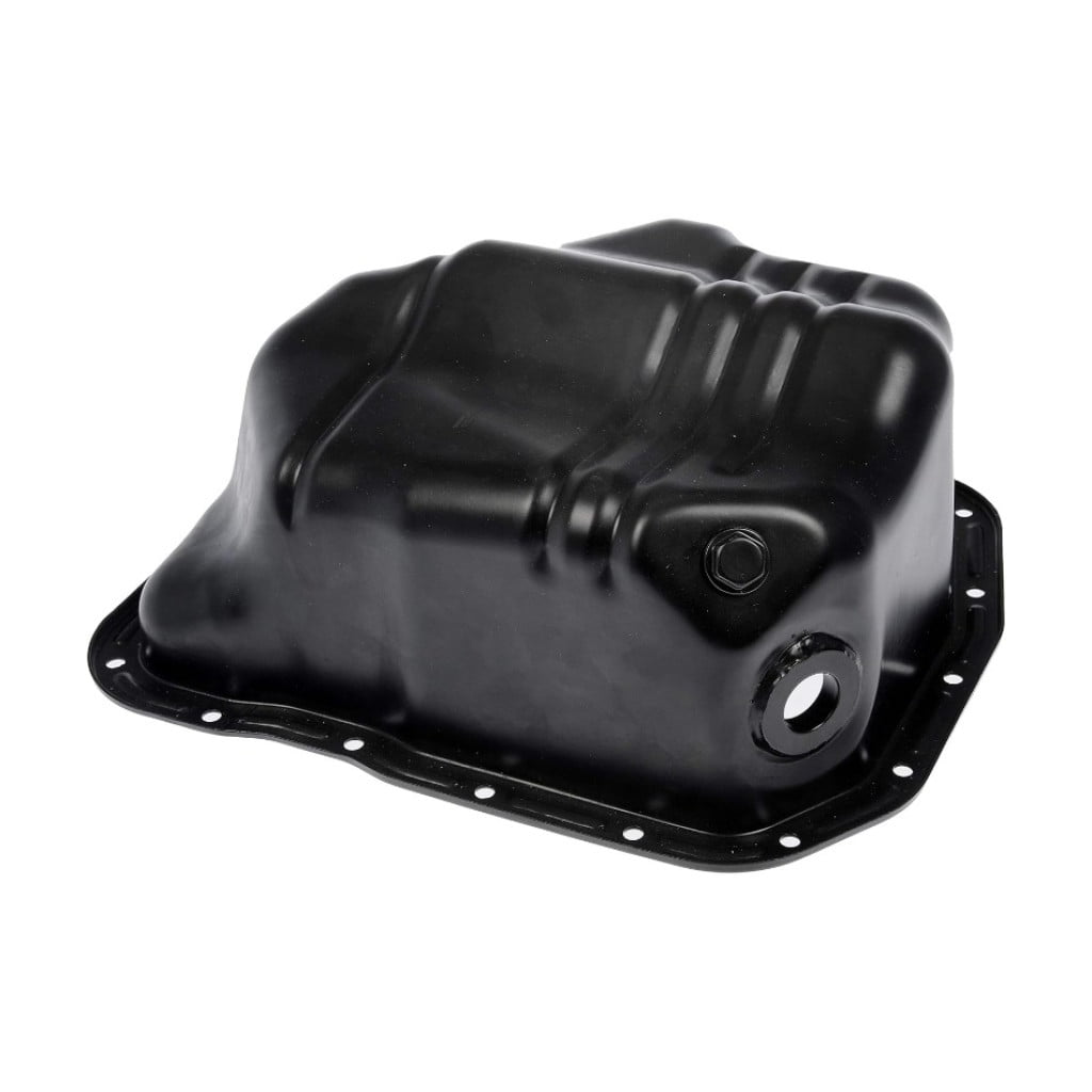 KarParts360 For Chevy Express 4500/3500/2500 2010-2016 Engine Oil Pan | Steel Material | Black | Rear Sump Location | 10 qt Capacity | 9/16x18 Drain Thread Size | 5.5 Inches Maximum Depth | 12627247