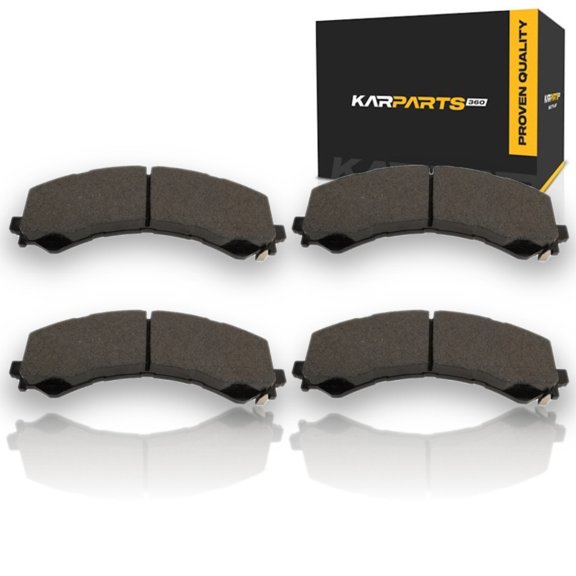 KarParts360 For Chevy Express 4500/3500/2500 2021-2025 Brake Pad Set Rear | Steel | Bonded Friction | Ceramic Friction Material Composition | Replacement For 86573499