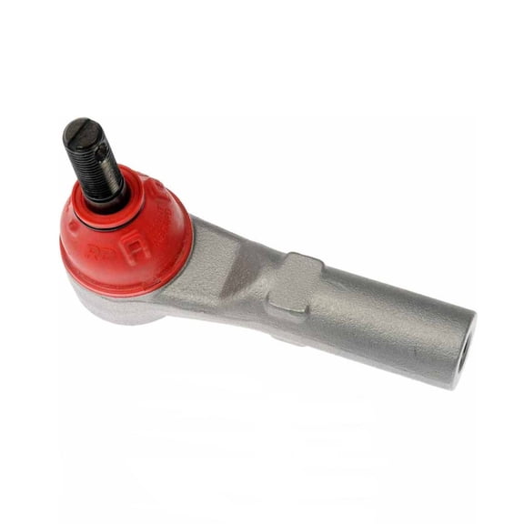 KarParts360 For Chevy Express 4500/Max 2025 Steering Tie Rod End | Steel Housing | Coated Finish | Gray Color | Female End 1 | Male End 2 | Grease Fitting Included | Replacement For 1241649, 12471649