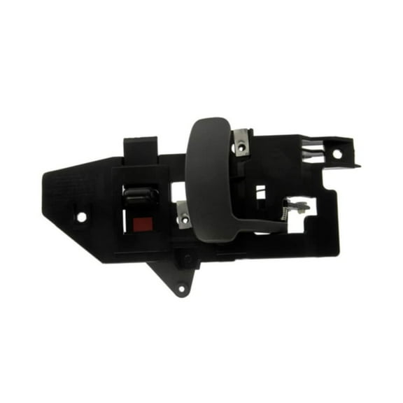 KarParts360 For Chevy Express Cargo 2017-2023 Interior Door Handle Passenger Side | Front Or Rear | Plastic | Textured Finish | Gray Color | Lockable | Irregular Shape | 3.7Inches Thickness | 1595915