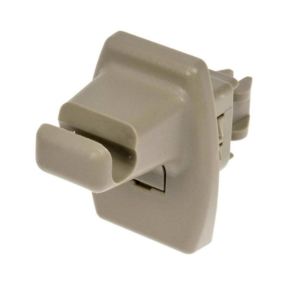 KarParts360 For Chevy Express Pasajeros 2014 Sunvisor Clip | Made Of Plastic | Tan | Clip Attachment Method | 1.66 Inches Strap Width | Replacement For 25840046