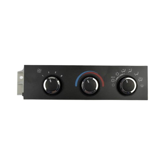 KarParts360 For Chevy G30 1996 Climate Control Module | Black, White Housing | Manual Control | Bolt On Mounting | Blade Terminal | Male Connector | Male Terminal Gender | For 15073274, 15130959