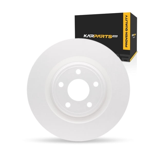 KarParts360 For Chevy HHR 2009 2010 Brake Rotor | 24 Millimeters / 0.94 Inches Discard Thickness | 25.7 Millimeters / 1.01 Inches Nominal Thickness | 5 Stud/Lug Hole