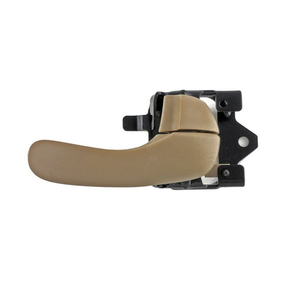 KarParts360 For Chevy Impala 2000 01 02 03 04 2005 Interior Door Handle Passenger Side | Front Or Rear | Plastic | Beige Color | Clip-on And Screw On Attachment | Lockable | Replacement For 10434212