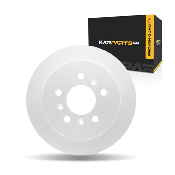 KarParts360 For Chevy Impala 2006 07 08 09 2010 Disc Brake Rotor | Coated | 9 Millimeters / 0.35 Inches Discard Thickness | 11 Millimeters / 0.43 Inches Nominal Thickness | 5 Stud/Lug Hole