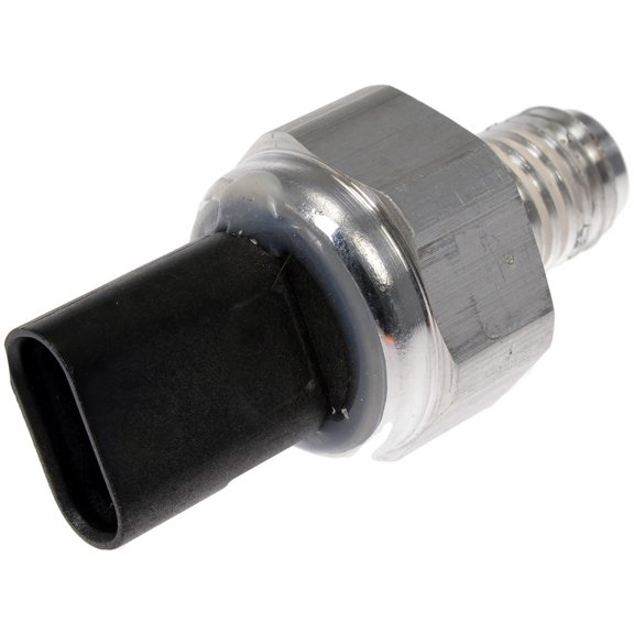 KarParts360 For Chevy Impala 2009 Engine Oil Pressure Sensor | Metal, Plastic Cable | Silver, Black | Oval Shape | Female Connector | 1 Piece Connector | Replacement For 12630433, 12659289