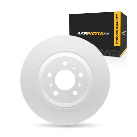 KarParts360 For Chevy Impala 2011 12 13 14 15 2016 Brake Rotor | Coated | 28.6 Millimeters / 1.13 Inches Discard Thickness | 30 Millimeters / 1.18 Inches Nominal Thickness | 5 Stud/Lug Hole