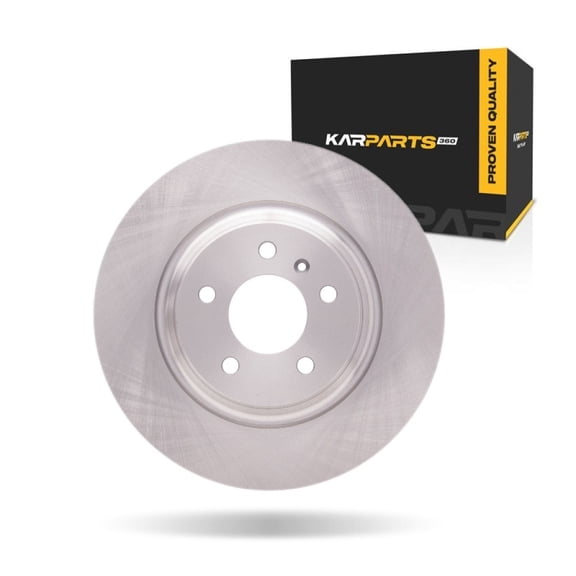 KarParts360 For Chevy Impala 2011 12 13 14 15 2016 Disc Brake Rotor Front | Cast Iron | 28.6 Millimeters/1.13 Inches Discard Thickness | 30 Millimeters/1.18 Inches Nominal Thickness | 5 Stud/Lug Hole