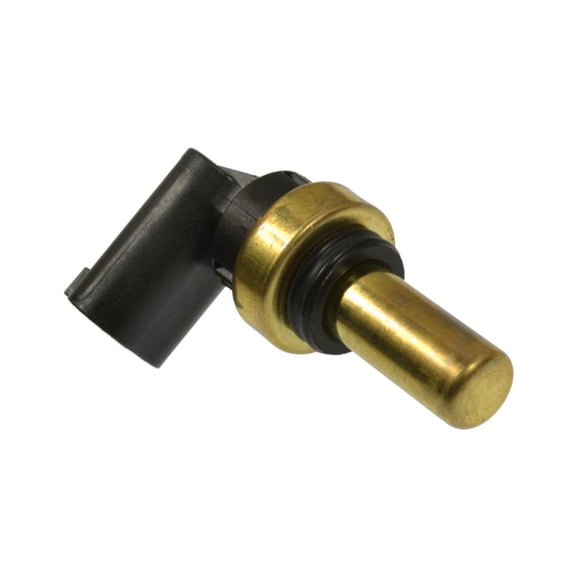 CarLights360 For Chevy Impala 2014 15 16 17 18 2019 Coolant Temperature Sensor | Plastic | Black, Bronze | Plug In Connector | Blade Terminal | Bolt On Attachment | Round Connector | 12656444, 126365