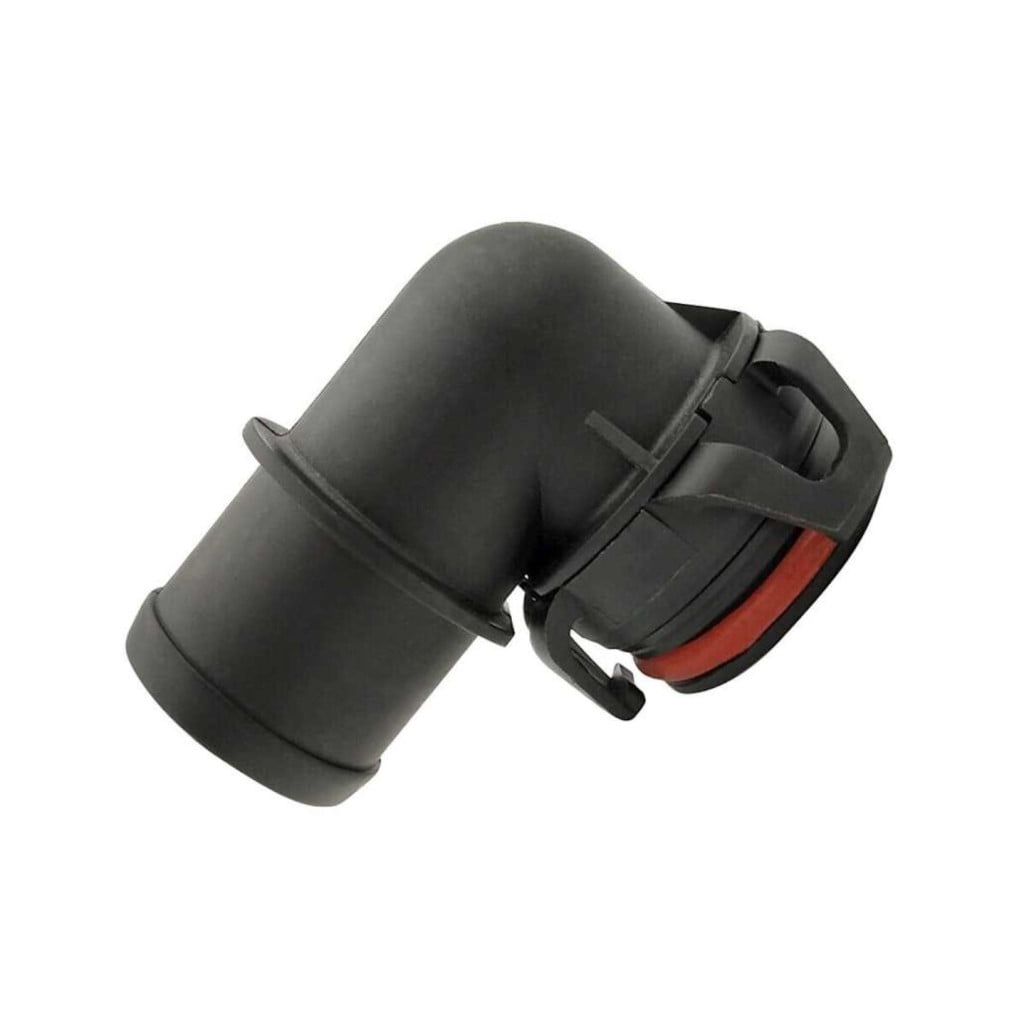 KarParts360 For Chevy Impala Limited 2014 2015 2016 Coolant Hose Connector | Plastic Material | Black | Barb, Quick Connect End 1 | Hose Barb Fitting Attachment End 1 | Male End 1 Gender | 20847910
