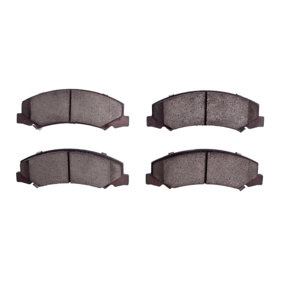 KarParts360 For Chevy Impala Limited 2014 2015 2016 Disc Brake Pads | 16.2 Millimeters / 0.64 Inches Inner Pad Overall Thickness | 163.1 Millimeters / 6.42 Inches Inner Pad Width