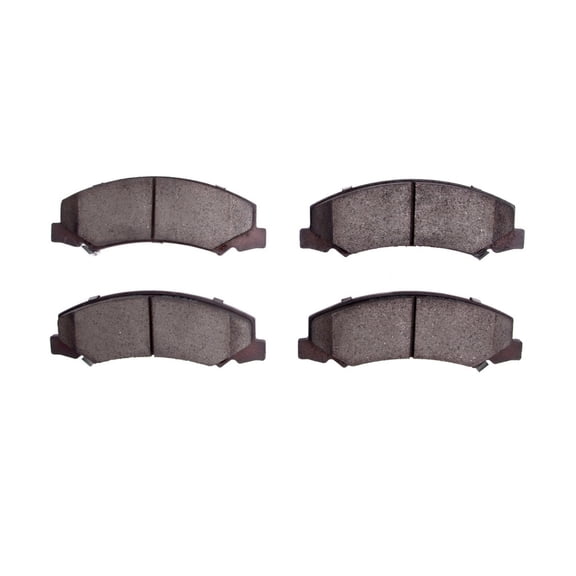 KarParts360 For Chevy Impala Limited 2014 2015 2016 Disc Brake Pads | Low Metallic Friction | Mechanical Pad Wear Sensor | 163.1 Millimeters / 6.42 Inches Inner and Outer Pad Width