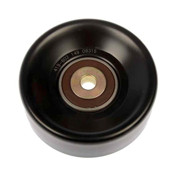 KarParts360 For Chevy Lumina 1996 97 98 99 00 2001 Idler Pulley | Steel | Serpentine Belt Type | Black Color | 17 Millimeters Inside Diameter | 1 Mounting Hole | Replacement For 10129569, 12555244