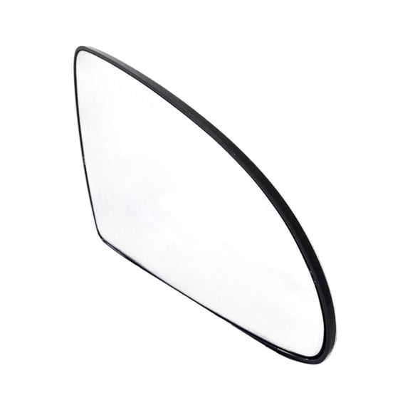 KarParts360 For Chevy Malibu 2004 05 06 07 2008 Door Mirror Glass Passenger Side | Plastic | Clear | Snap On | Convex Glass | Manual Adjustment | With Backing Plate | Replacement For 22698304
